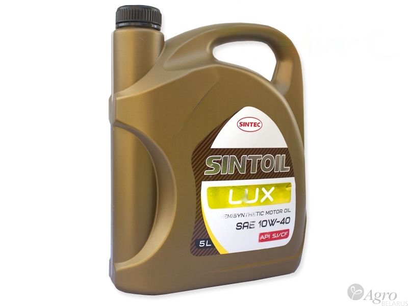 Масло моторное Sintec Lux Sae 10W-40 Api SJ/CF (5 л)