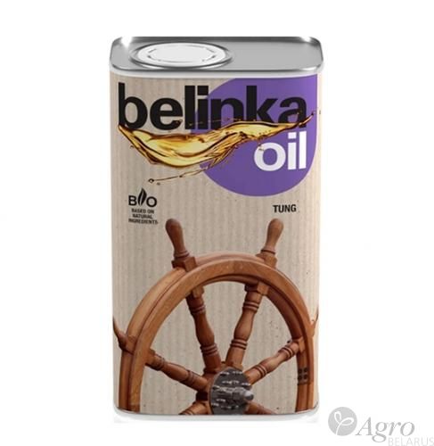 Масло тунговое для древесины для внутренних и наружных работ Belinka Oil - tung, 0.5 л, 50-100 мл/м2 