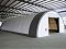 Ангар тентовый с арочной крышей 9.15x20x4.5 м