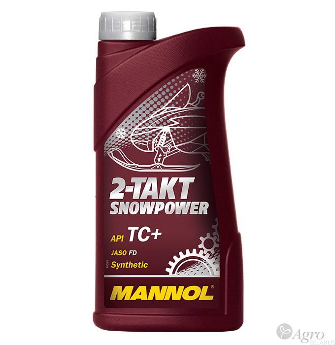 Масло двухтактное Mannol 2 Takt Snowpower (1 л)