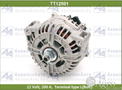 Генератор Дойц 12V 200А  МТЗ-3522 (Tesla Technics) (TT12501)