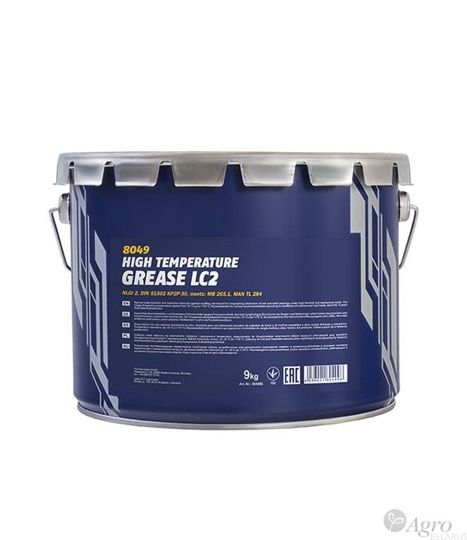 Смазка High Temperature Grease 9 кг MANNOL LC-2