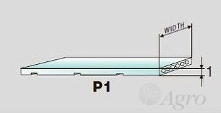 Ремень P1 плоский полиуретановый антистатичный особопрочный