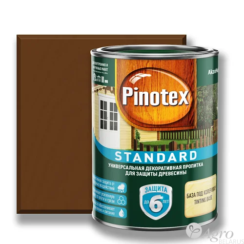 Пропитка для древесины для внутренних и наружных работ PINOTEX Standard