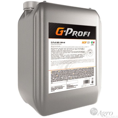 Масло моторное G-Profi MSI 10W-40, 20л, Россия