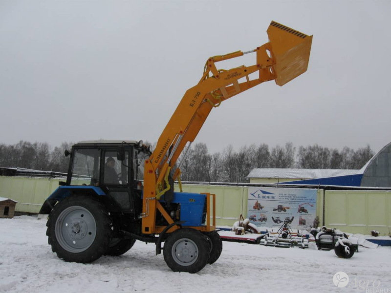 Бульдозер- погрузчик БЛ-750 «ГИГАНТ» (на трактора МТЗ класса 1,4/2)