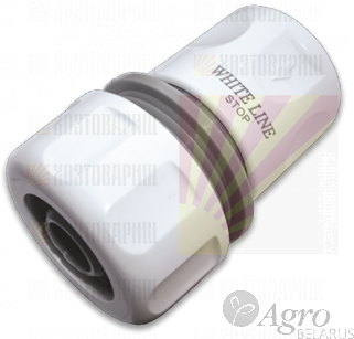 Ф4 Быстросоединитель WHITE Line 3/4" с автостопом