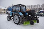 Оборудование щеточное БЛ-2500 (с разбрасывателем песчано-cолевой смеси)