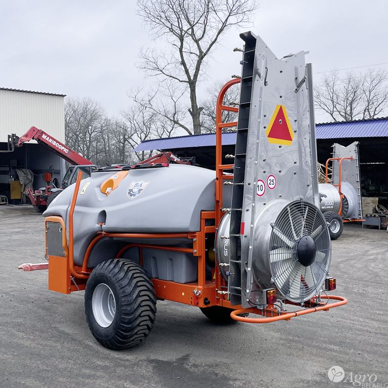 Опрыскиватель ЗУБР ПВ с двухвентиляторной приставкой “Колонна 2К”