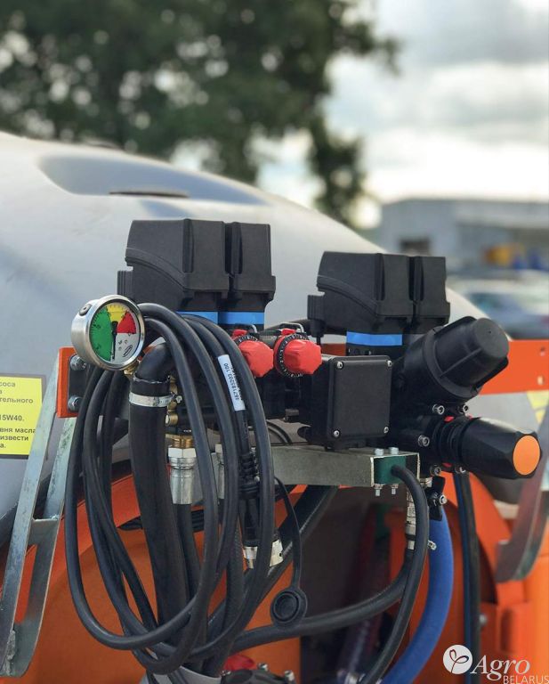 Опрыскиватель ЗУБР ПВ с двухвентиляторной приставкой “Колонна 2К”